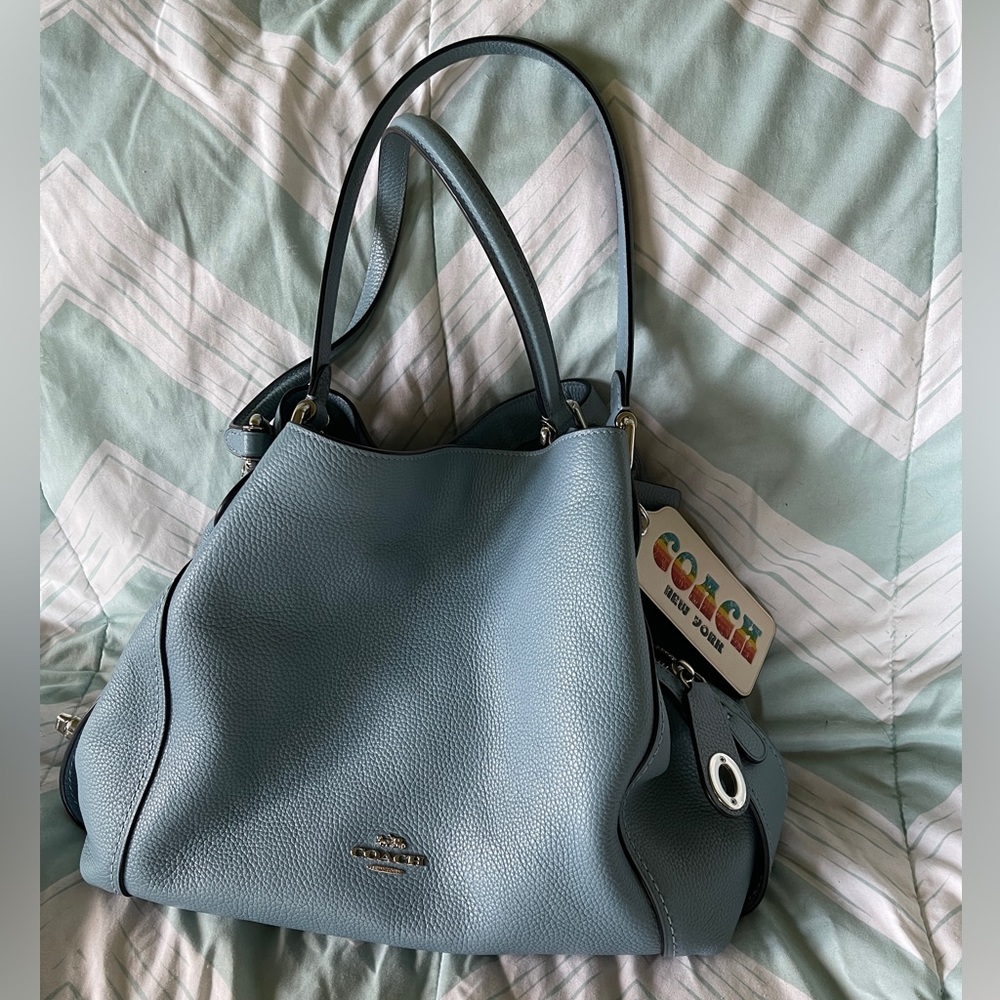 Coach Edie 31 Shoulder Bag & ‘70s Bag Charm